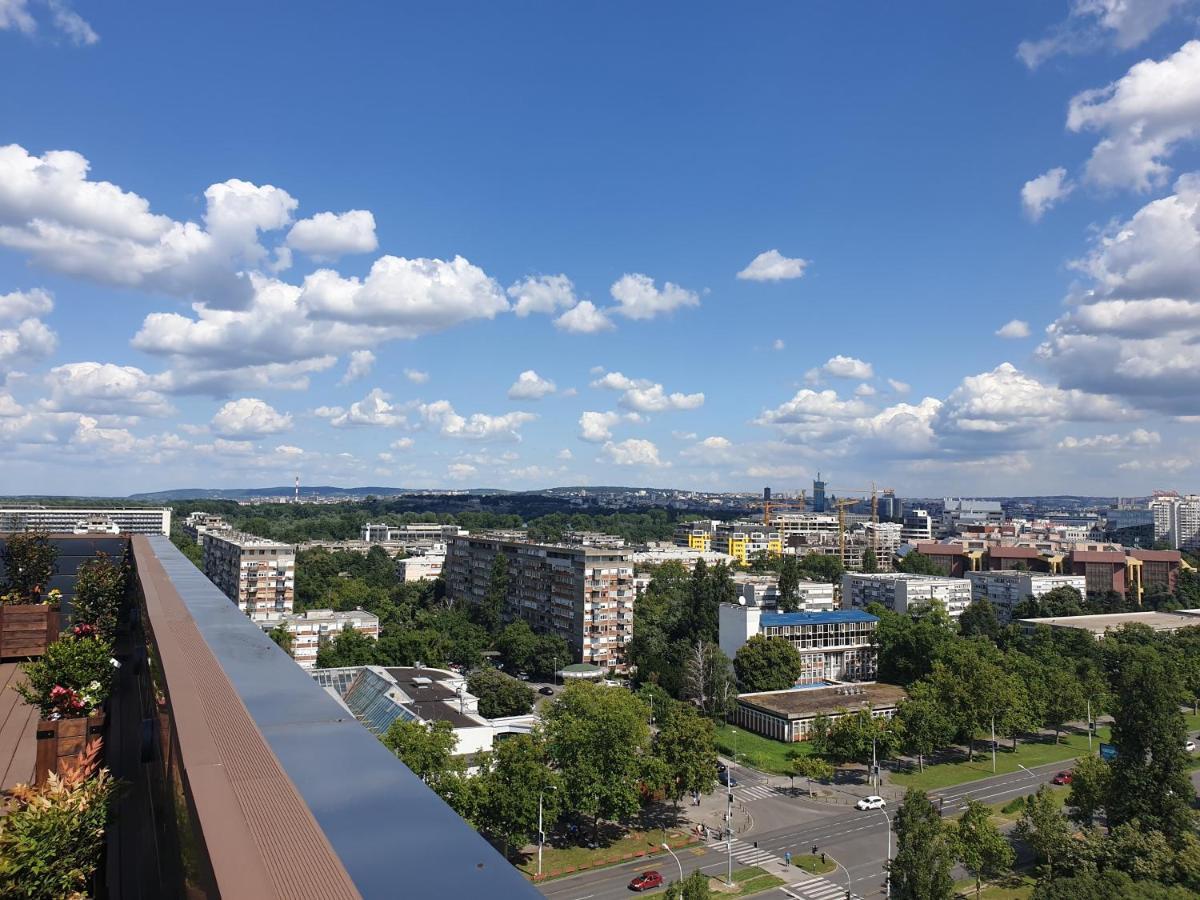 Penthouse Lux Apartment Belgrade Luaran gambar