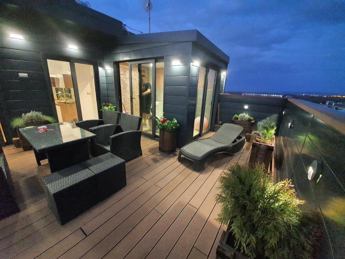 Penthouse Lux Apartment Belgrade Luaran gambar