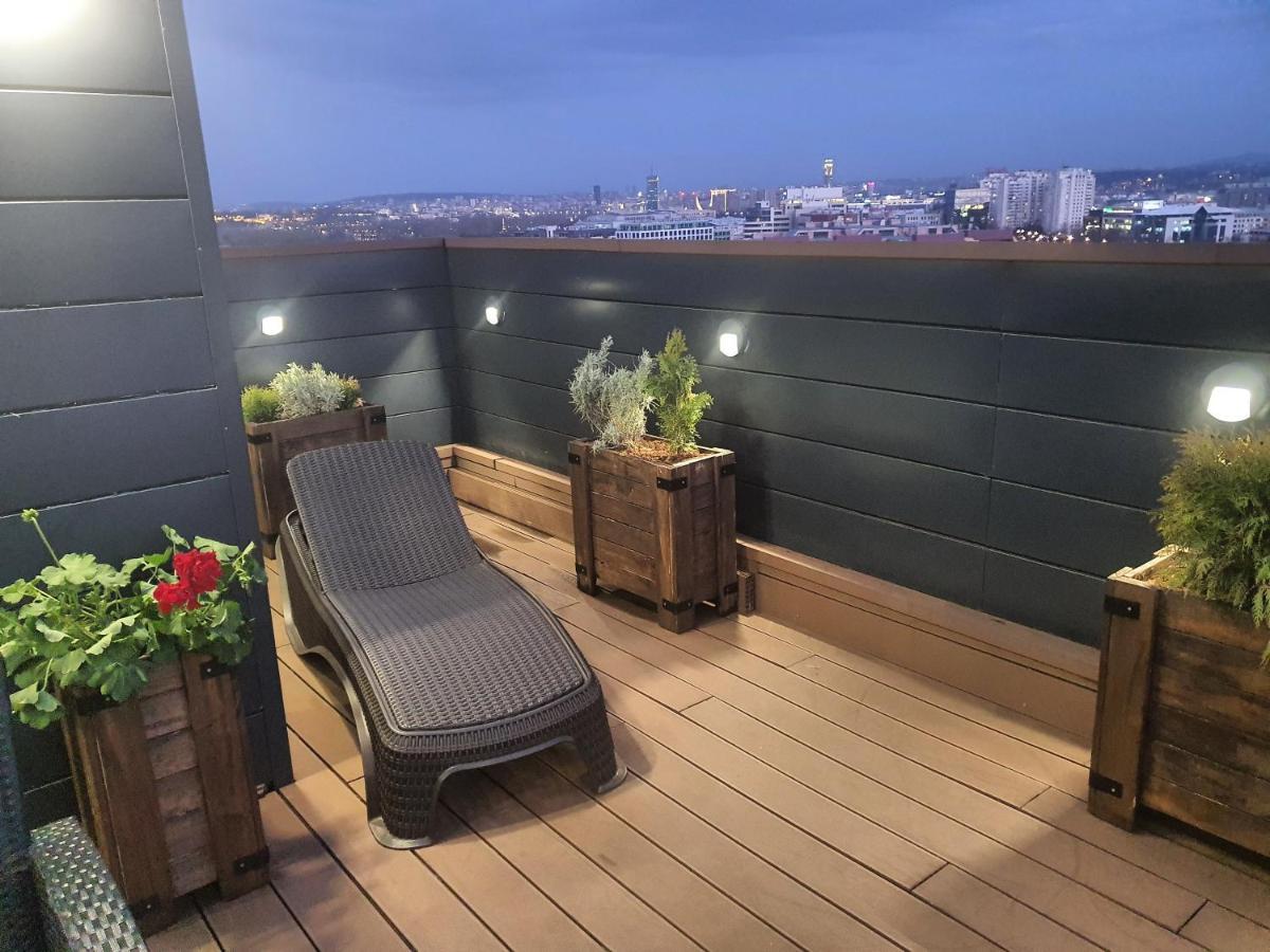 Penthouse Lux Apartment Belgrade Luaran gambar